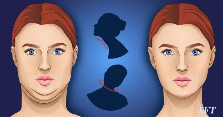 These 6 moves can help you reduce your double chin