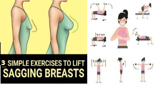3 SIMPLE EXERCISES TO LIFT SAGGING BREASTS