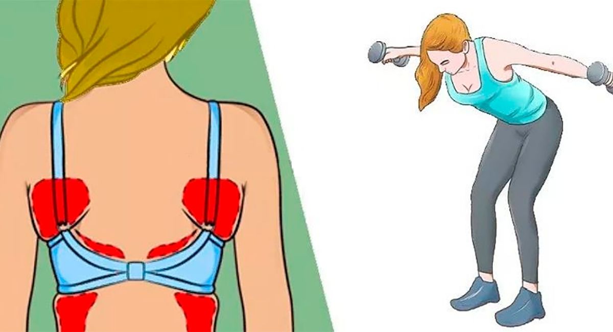 Routine of 4 exercises to have a sexy back