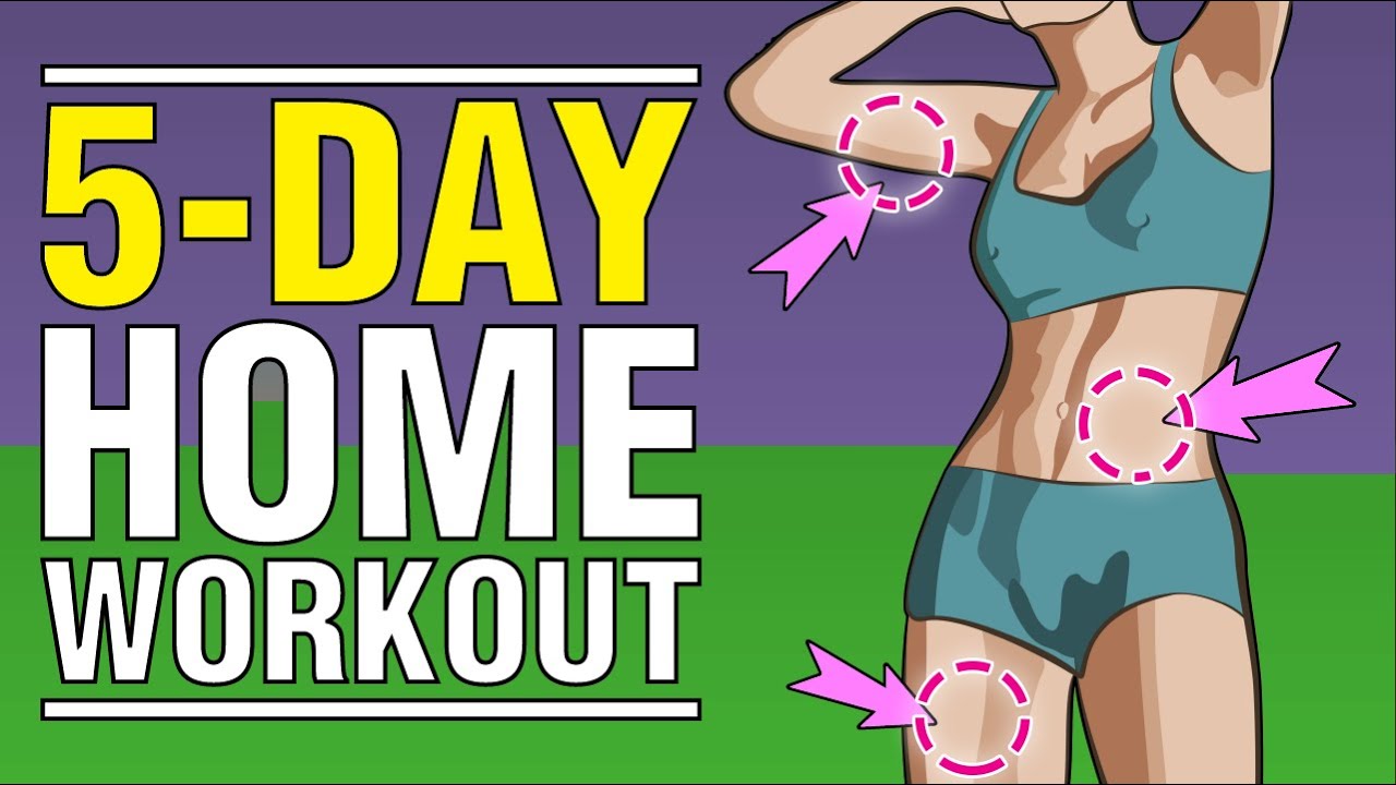 5 simple exercises to help you get fit in no time