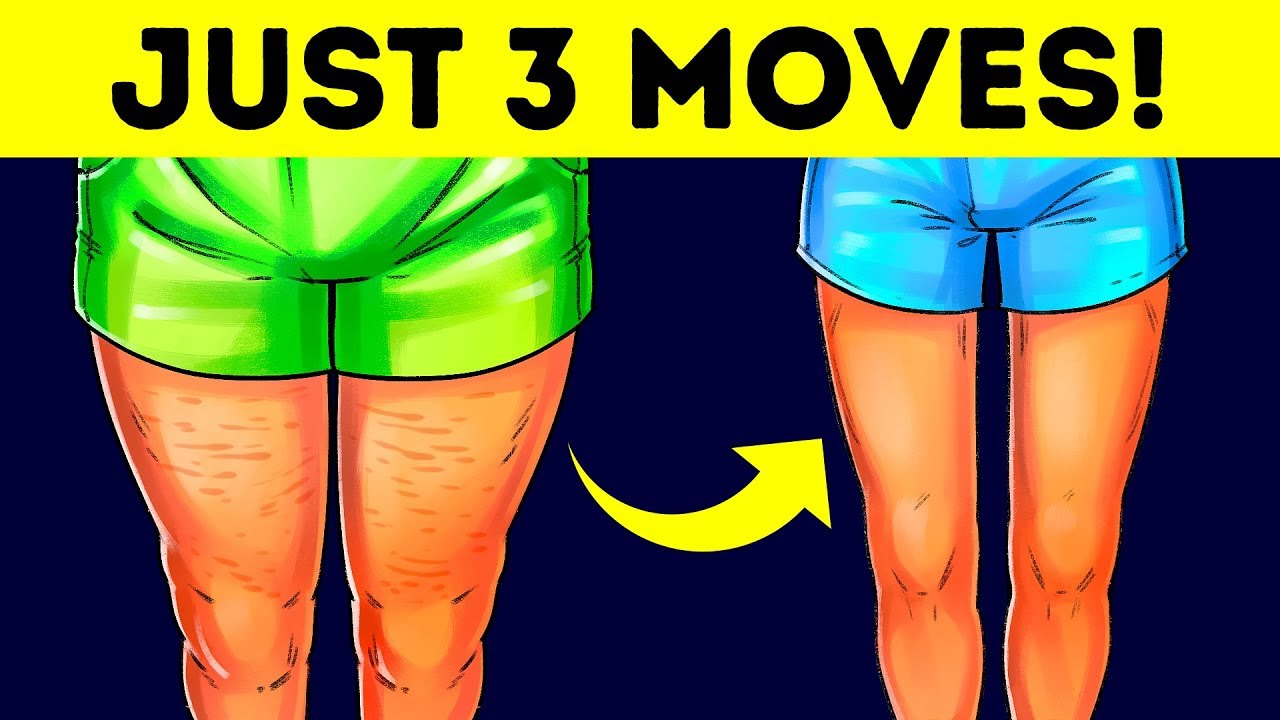 3 Easy Exercises to Lose Thigh Fat