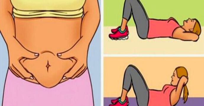 DO YOU WANT TO LOSE YOUR BELLY FAT? TRY THESE FIVE AWESOME EXERCISES!