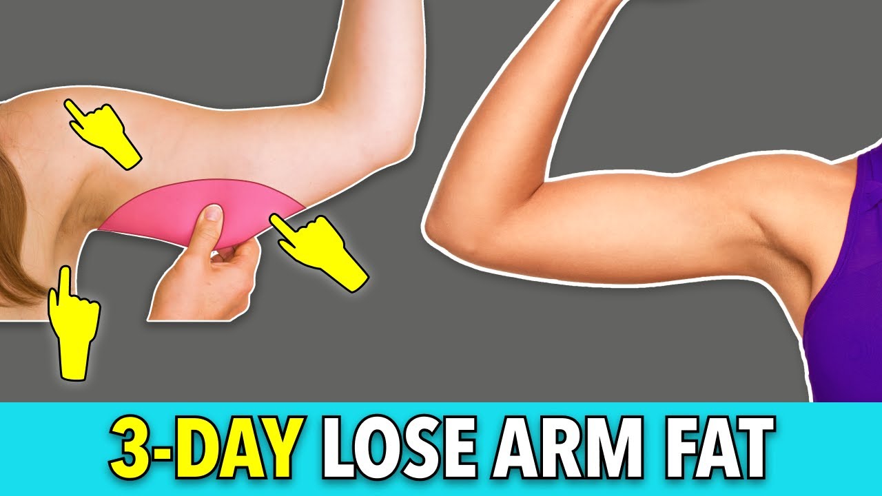 5 Easy exercises to eliminate flab in the arms quickly