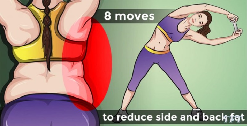 8 MOVES TO GET RID OF BACK AND SIDE FAT